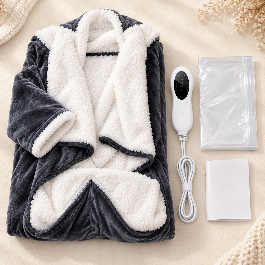 SinkNest CozyWrap Wearable Heated Blanket