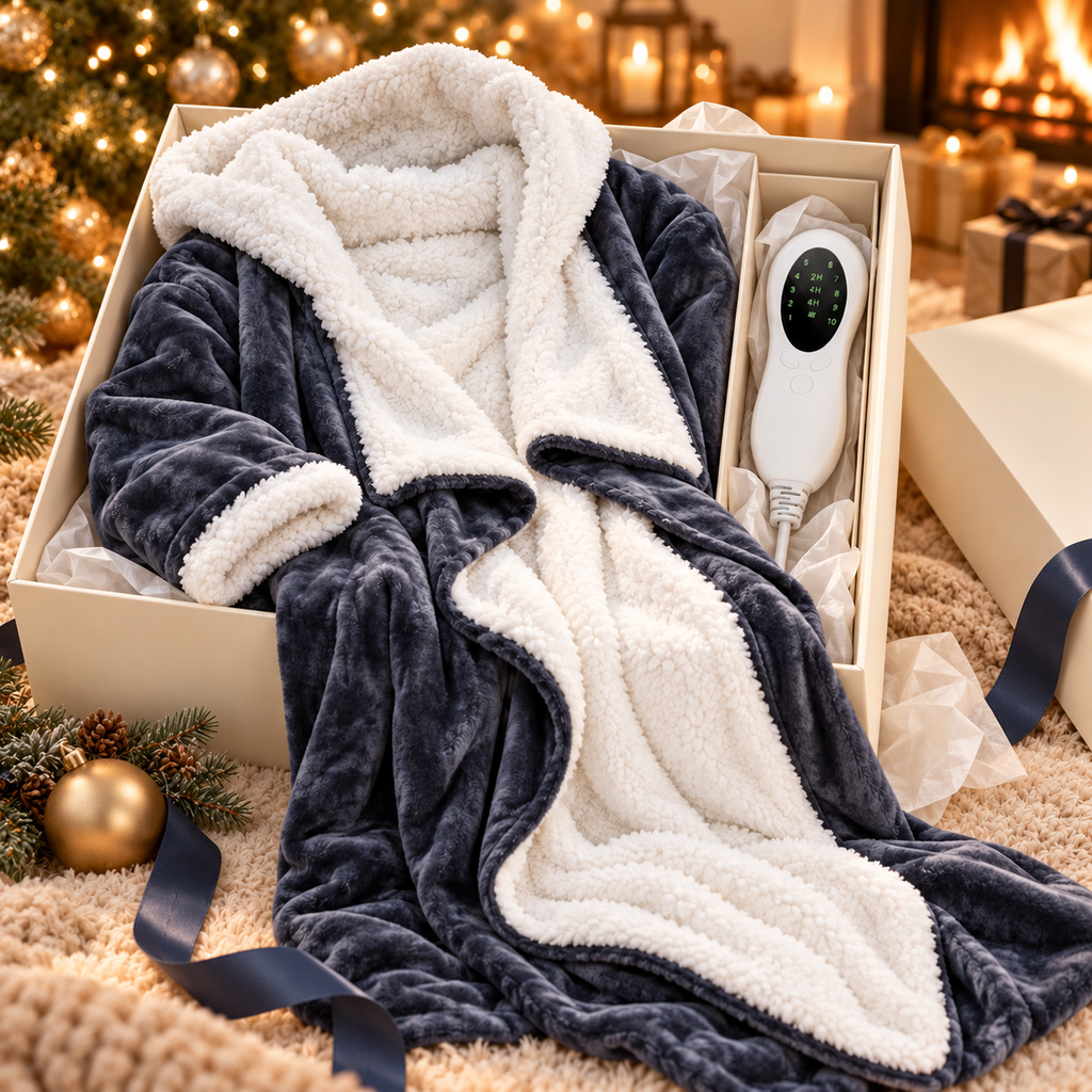 SinkNest CozyWrap Wearable Heated Blanket
